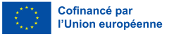Logo du Cofinancé par l'Union européenne.